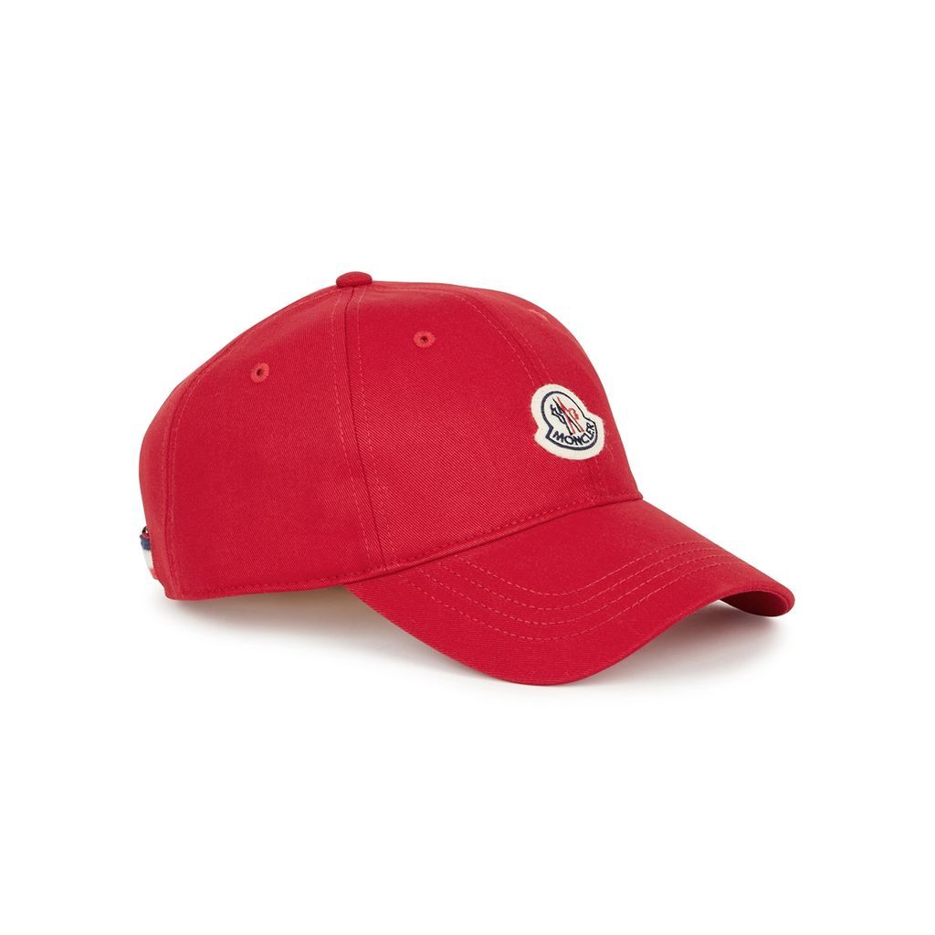 Logo Cotton-twill Cap - RED