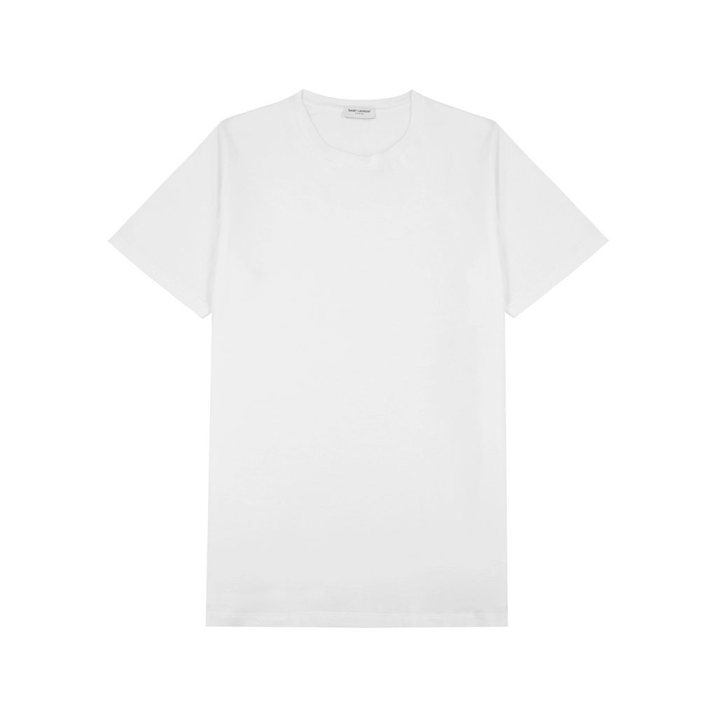 Cotton T-shirt - White - XL