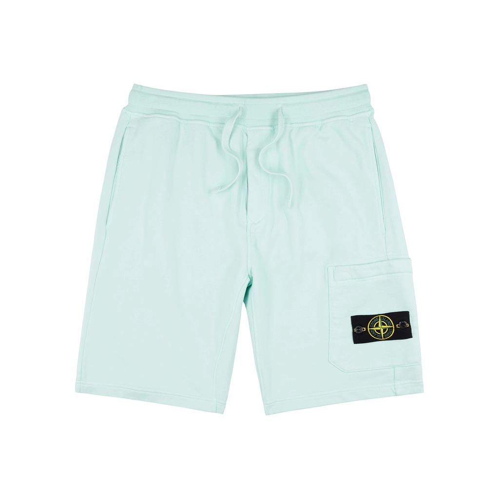 Cotton Shorts - Aqua - XL
