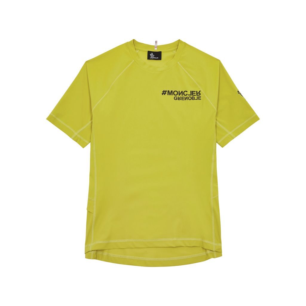 Day-Namic Logo Stretch-jersey T-shirt - Yellow - M