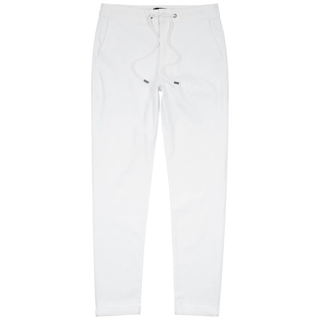 Fraser Stretch-cotton Trousers - White - W33