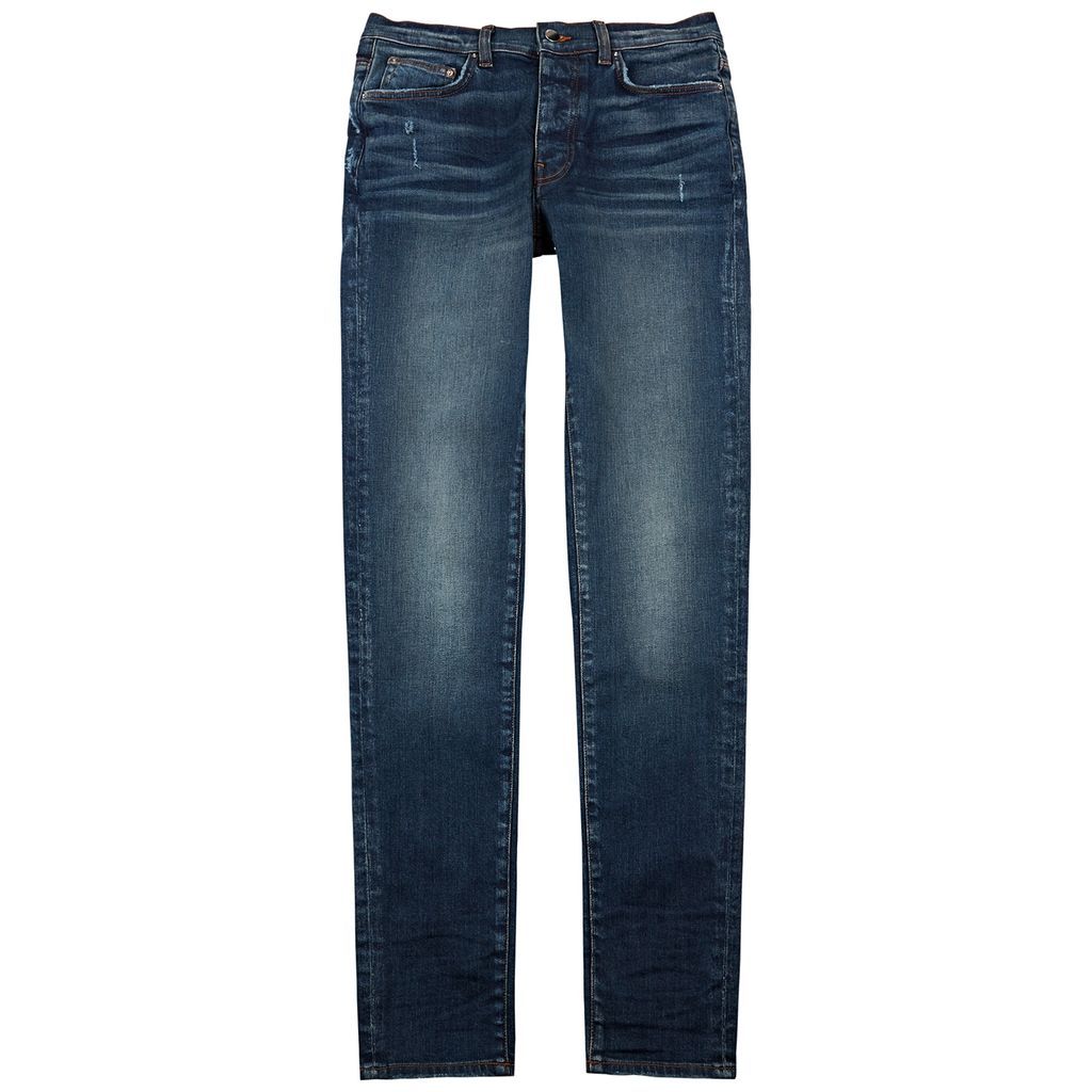 Stack Blue Skinny Jeans - Denim - W30