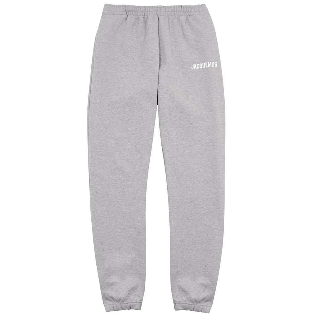 Le Jogging Cotton Sweatpants, Sweatpants, Grey, Cotton - XL