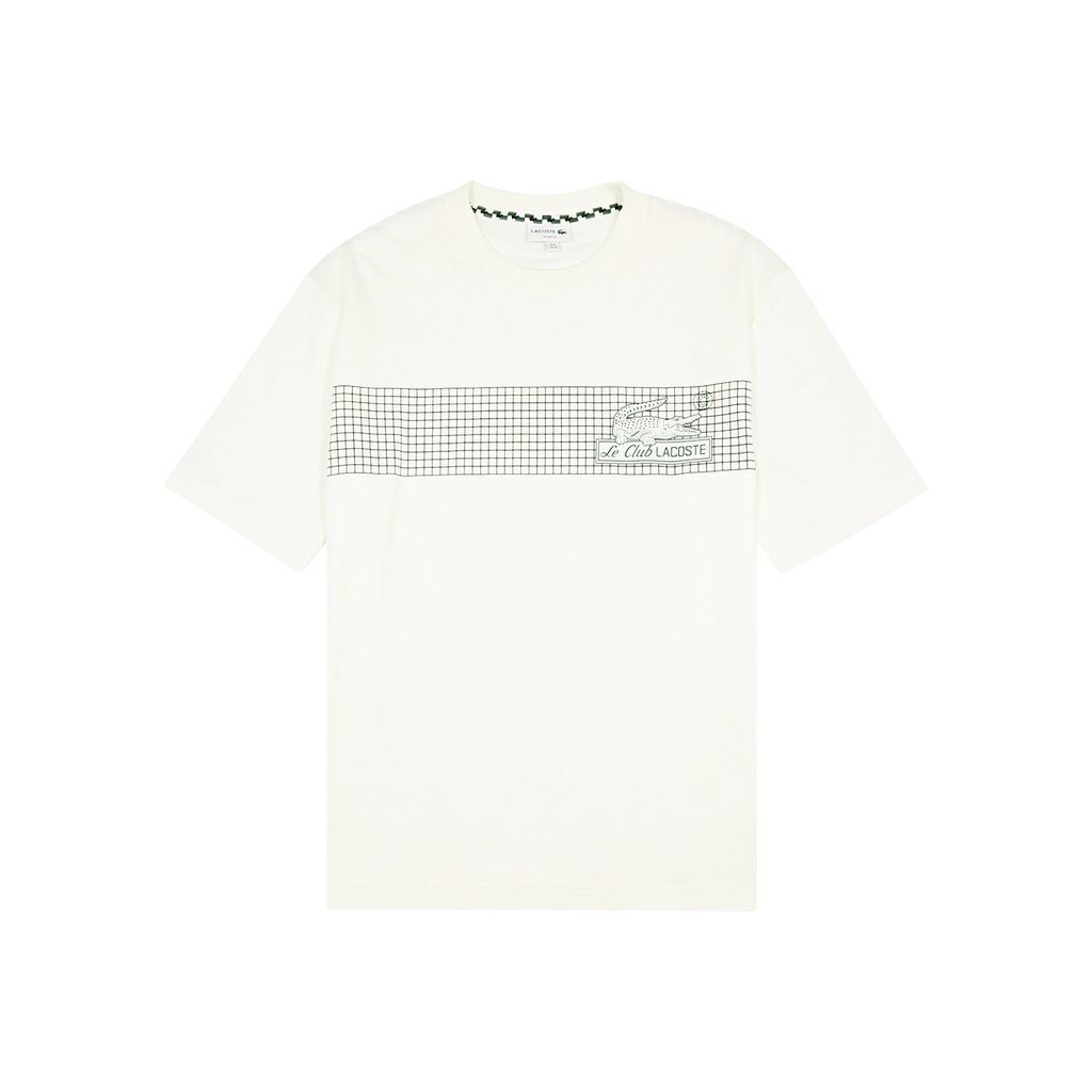 Logo-print Cotton T-shirt - White - 5