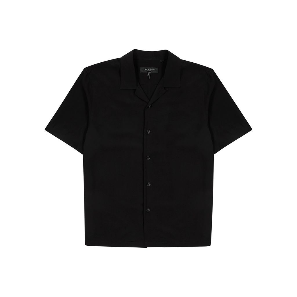 Avery Viscose Shirt - Black - XL