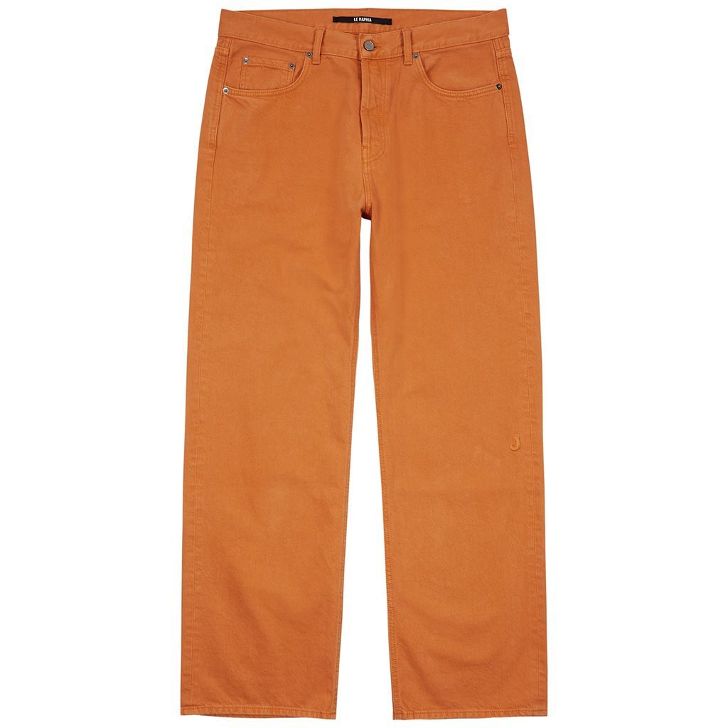 Le De Nîmes Suno Wide-leg Jeans - Orange - W32