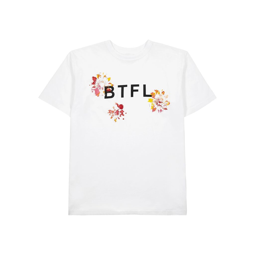 Logo-print Cotton T-shirt - White - L