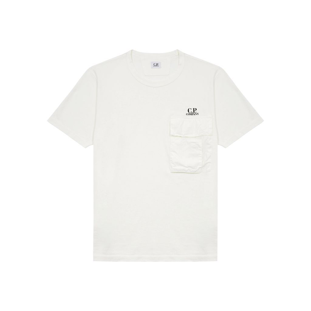 Logo-print Cotton T-shirt - White - XL