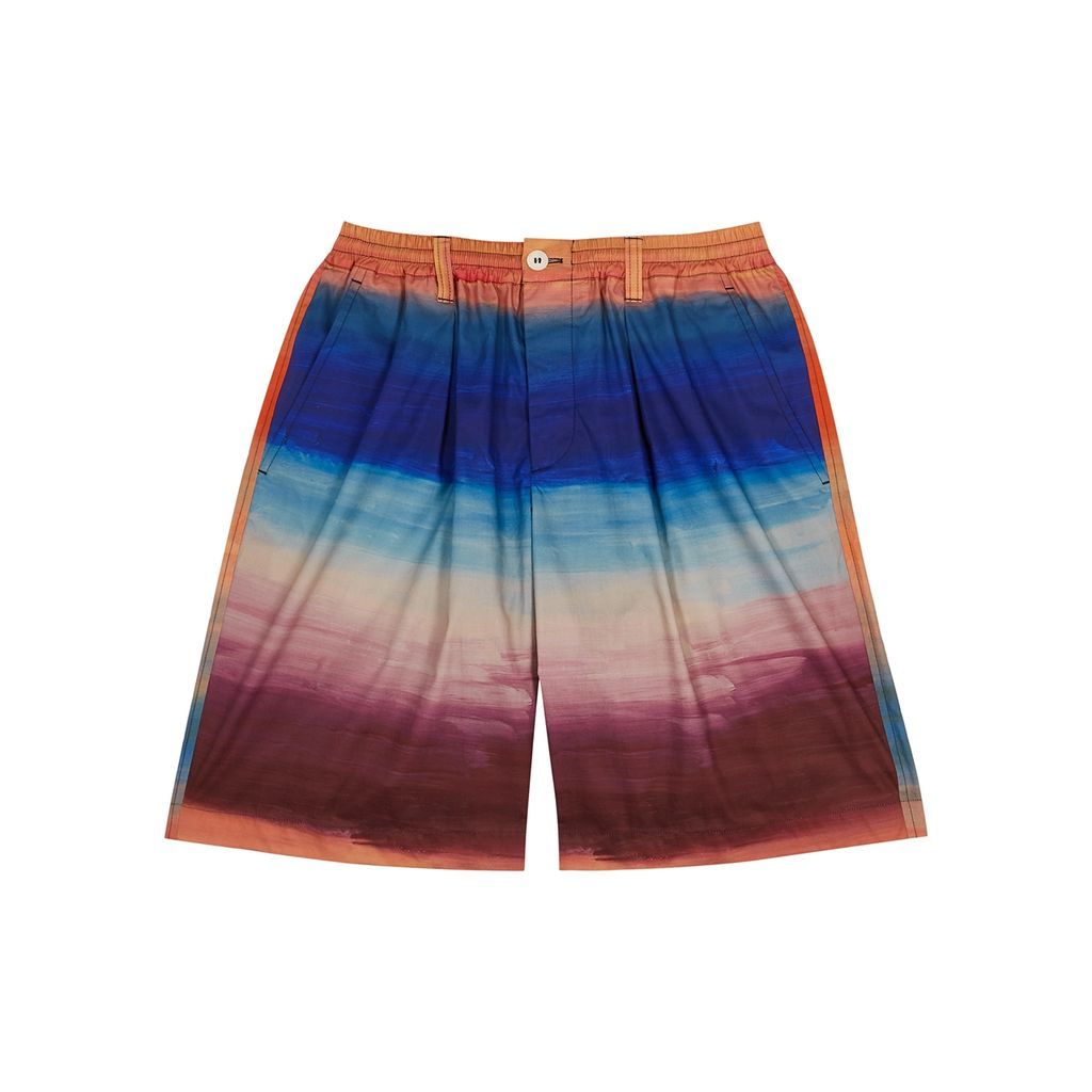 Flaminia Printed Cotton Shorts - Multicoloured - 50