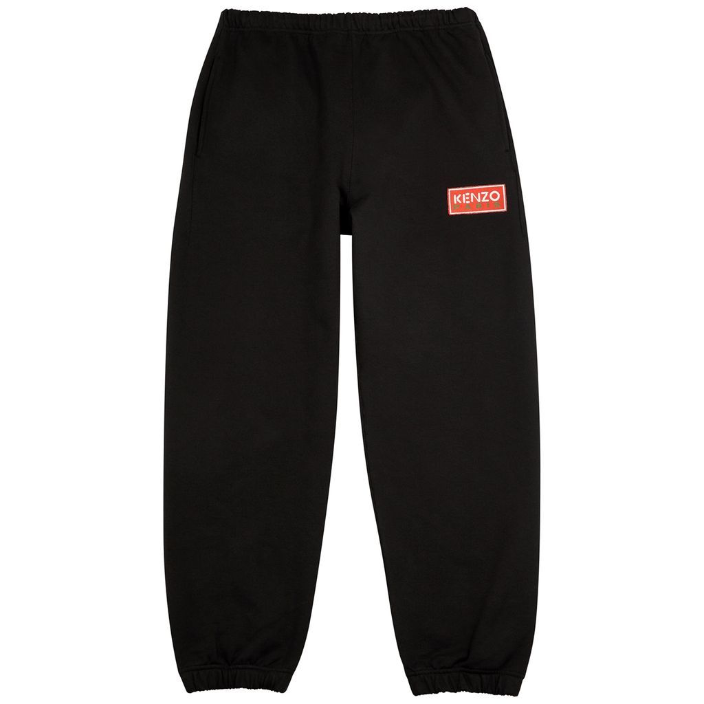 Logo Stretch-cotton Sweatpants - Black - L