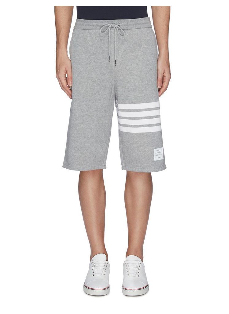 Stripe sweat shorts