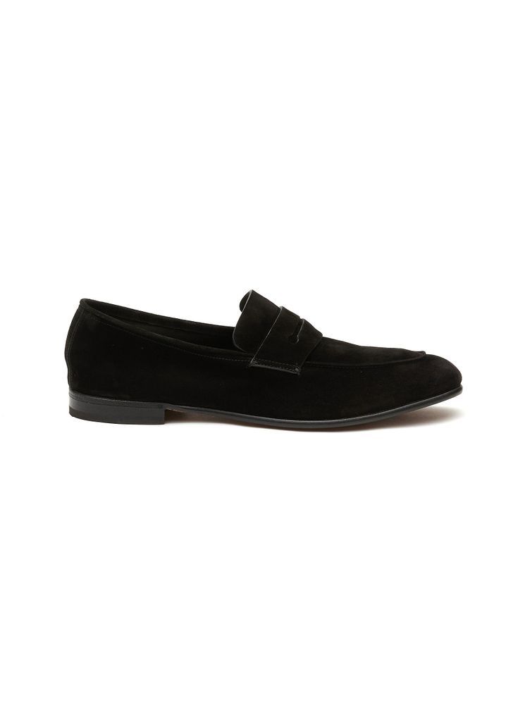 ‘L'ASOLA' SUEDE LOAFERS