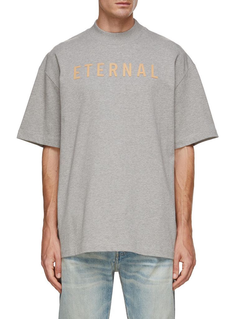 ‘Eternal' Cotton Crewneck T-Shirt