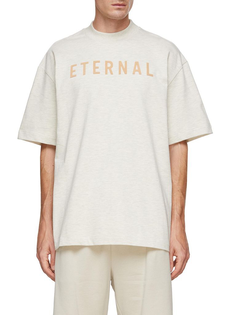 ‘Eternal' Cotton Crewneck T-Shirt