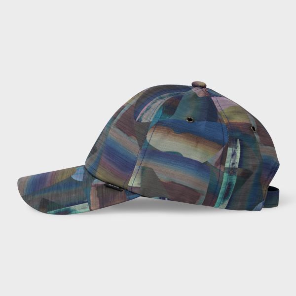 Recycled Polyester 'Abstract' Cap