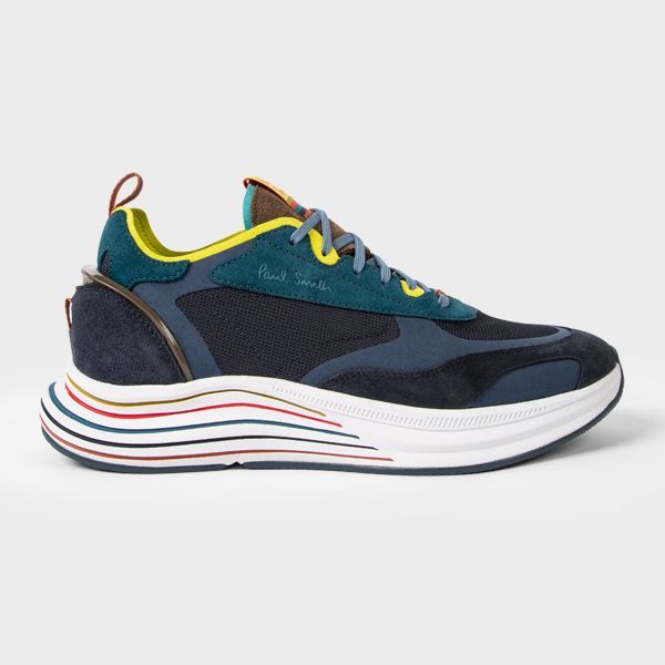 Navy 'Nagase' Trainers