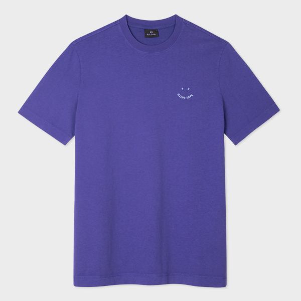 Purple 'Happy' T-Shirt
