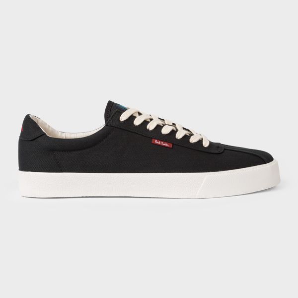 Black Canvas 'Terrell' Trainers