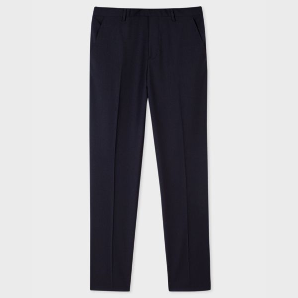 Slim-Fit Navy Wool 'A Suit To Travel In' Trousers