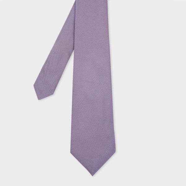 Lilac Silk Tie
