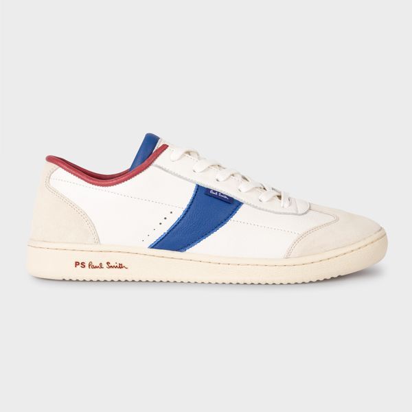 White Leather 'Muller' Trainers