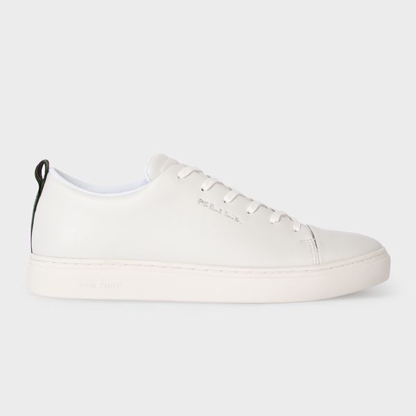 White Leather 'Lee' Trainers