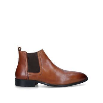 Flixton - Brown Leather Chelsea Boots