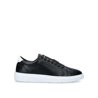 Wade - Black Lace Up Trainers