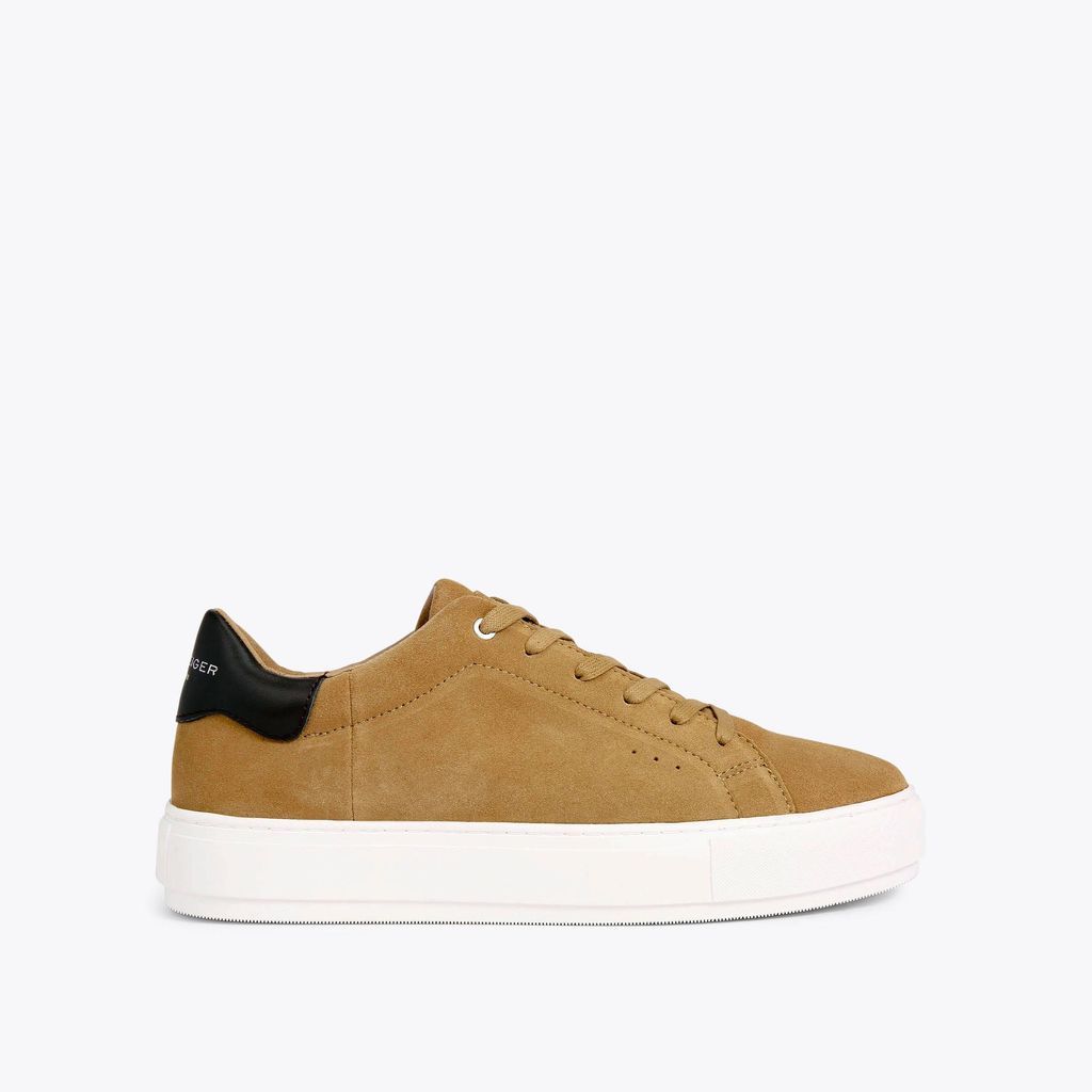 Men's Trainers Tan Suede Lace Up Laney