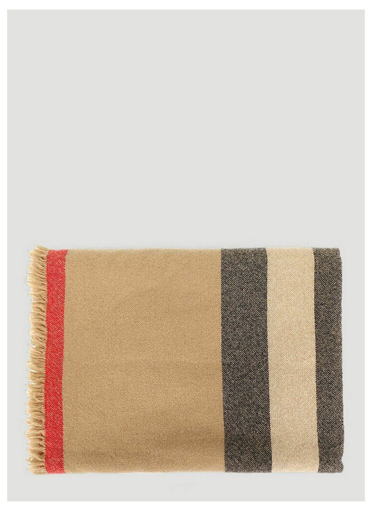 Burberry Wool Scarf in Beige size One Size