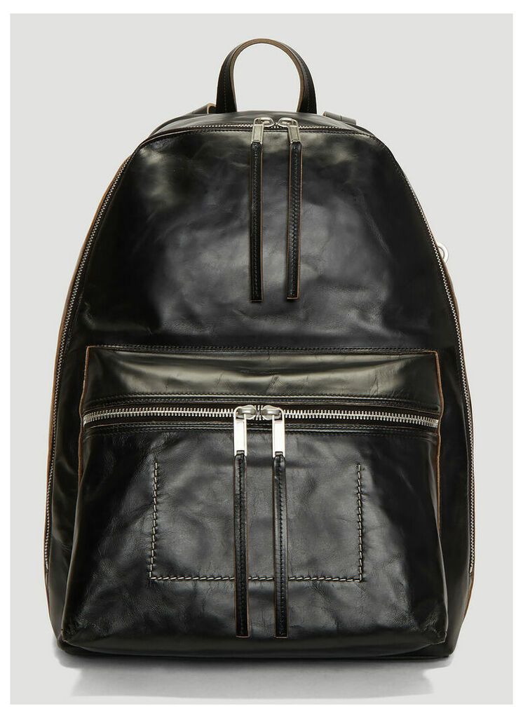 Rick Owens Sisyphus Backpack in Black size One Size