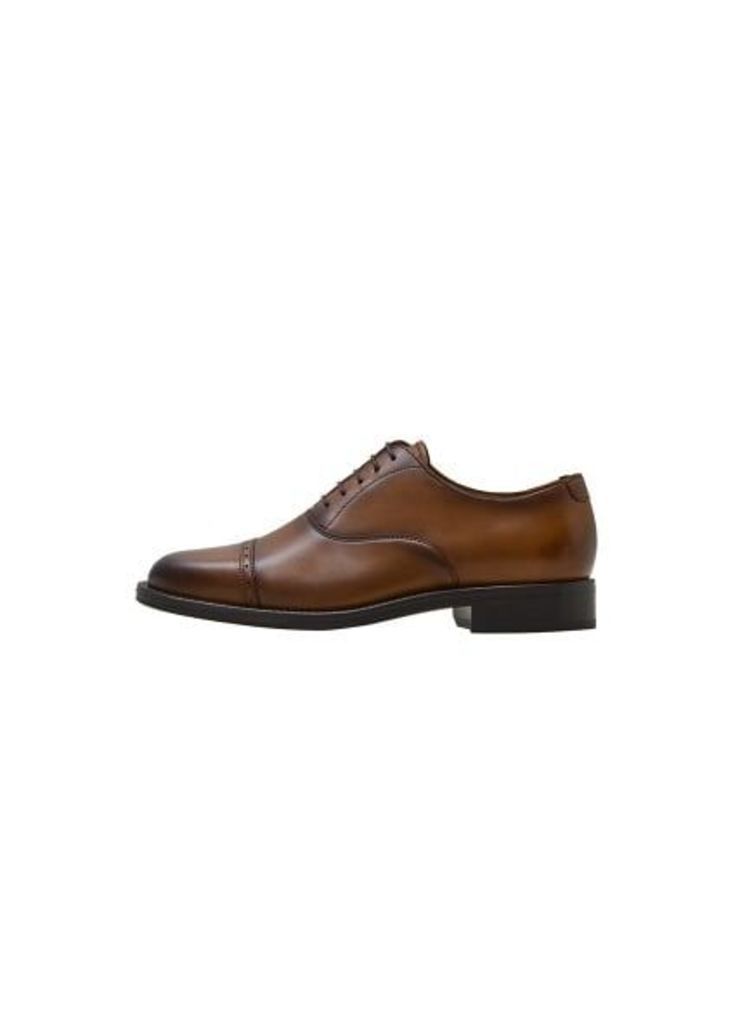 Leather Oxford shoes