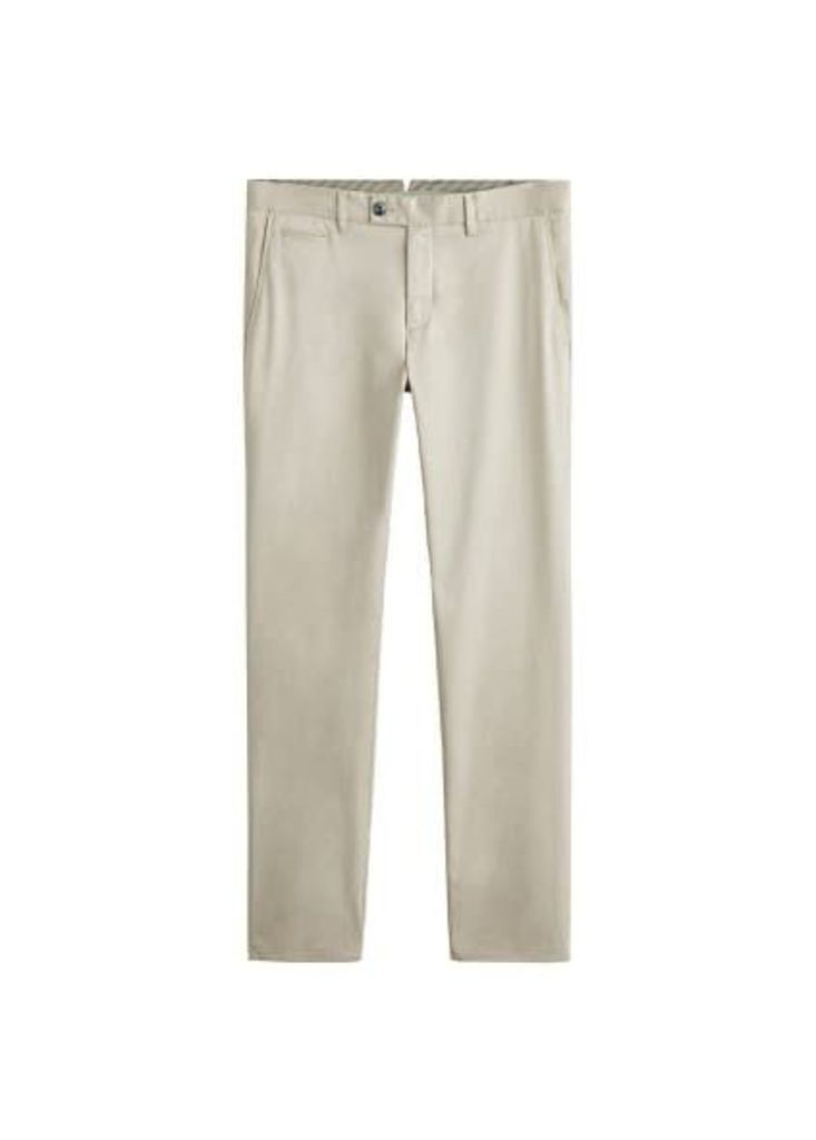 Super slim-fit chino trousers