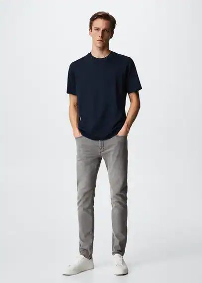 Jude skinny fit jeans denim grey - Man - 28 - MANGO MAN