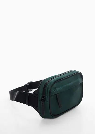 Nylon belt bag khaki - Man - One size - MANGO MAN