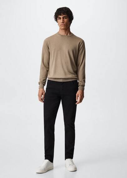 Slim fit Ultra Soft Touch Patrick jeans black denim - Man - 30 - MANGO MAN