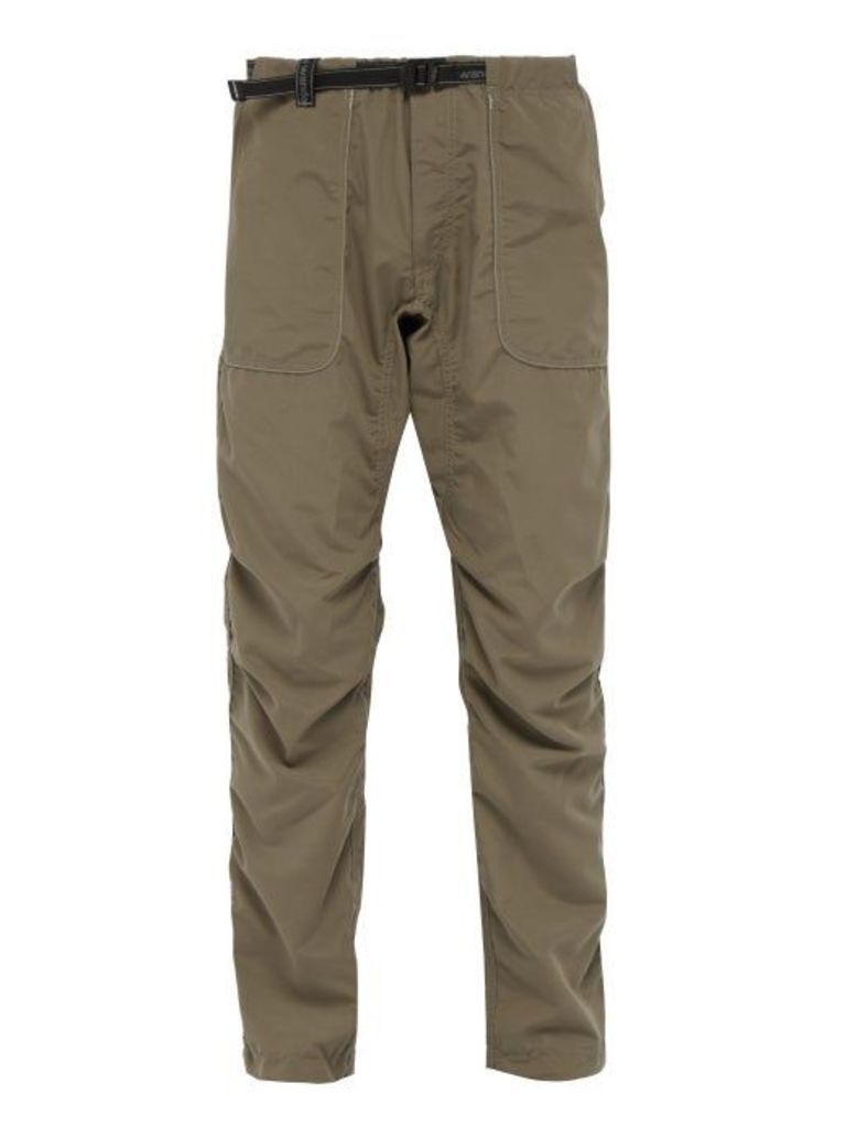 And Wander - Climbing Belted Trousers - Mens - Khaki