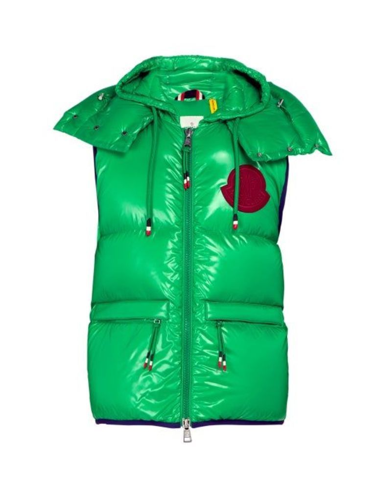 2 Moncler 1952 - Lorent Quilted Down Gilet - Mens - Green Multi
