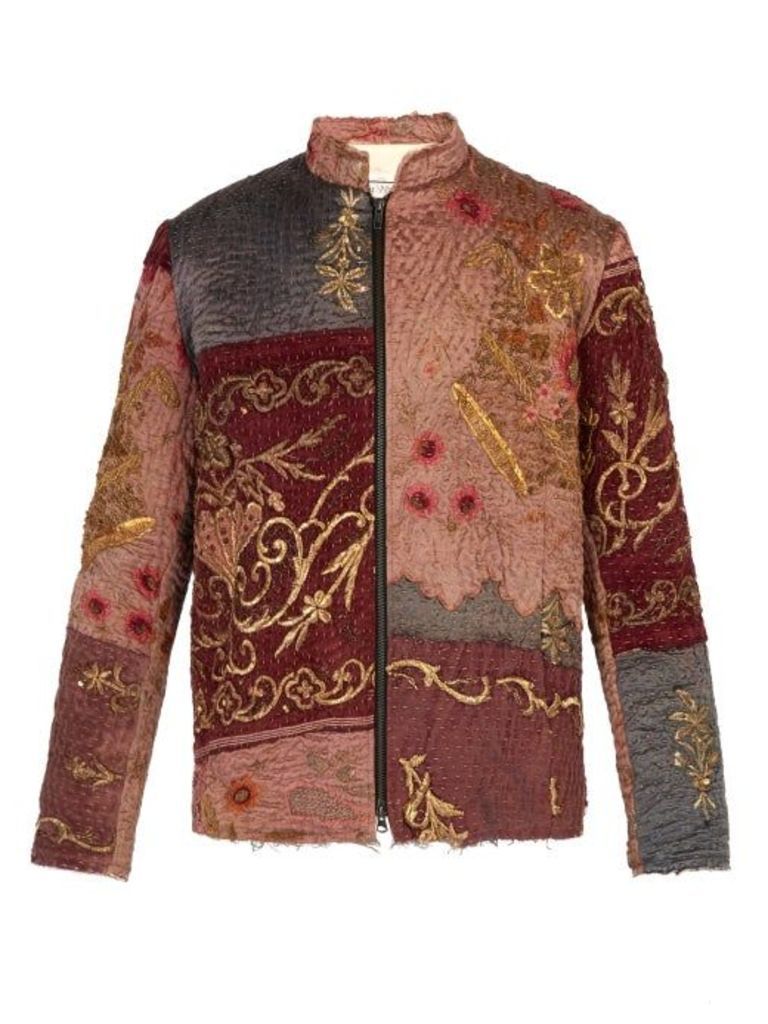 By Walid - Ecclesiastical 18th-century Silk-panel Jacket - Mens - Multi