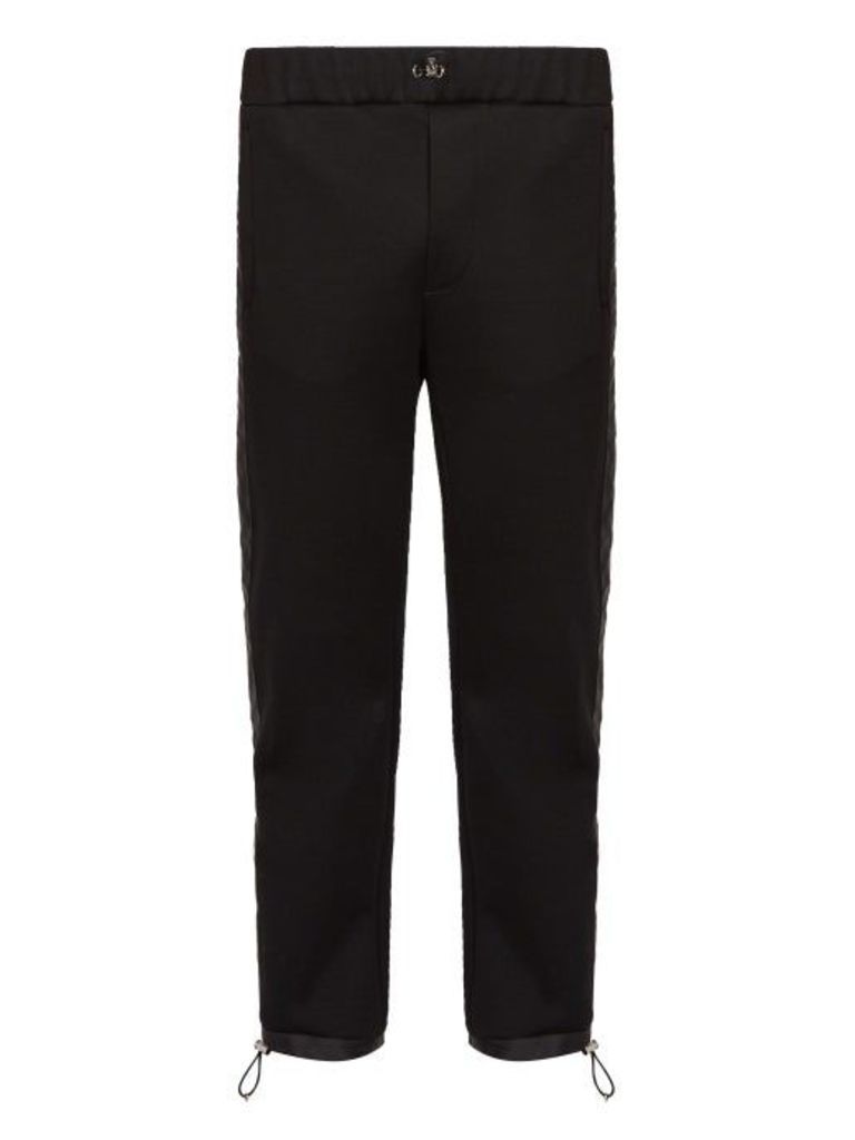 Prada - Side-stripe Toggle-waist Track Pants - Mens - Black