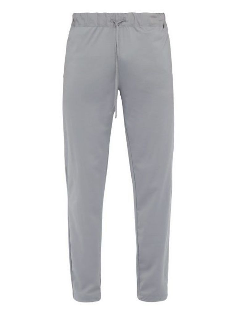 Hanro - Night & Day Cotton-jersey Pyjama Trousers - Mens - Dark Grey
