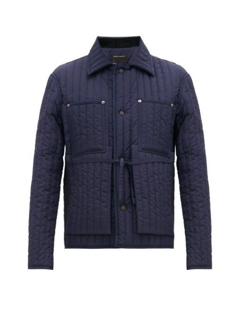 Craig Green - Quilted-shell Worker Jacket - Mens - Navy