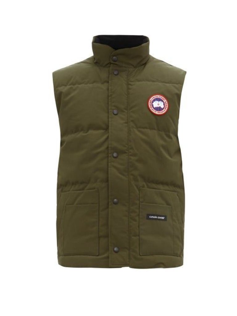 Canada Goose - Freestyle Crew Quilted Down Gilet - Mens - Green