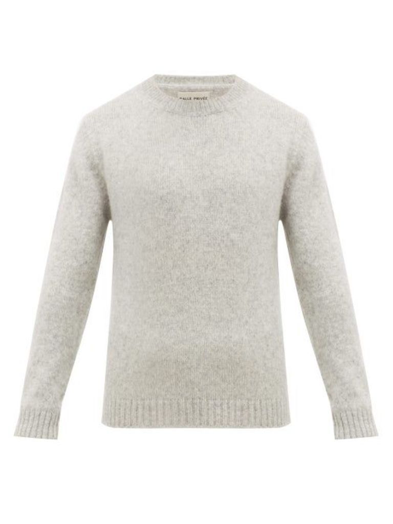Salle Privée - Jakob Alpaca-blend Sweater - Mens - Grey