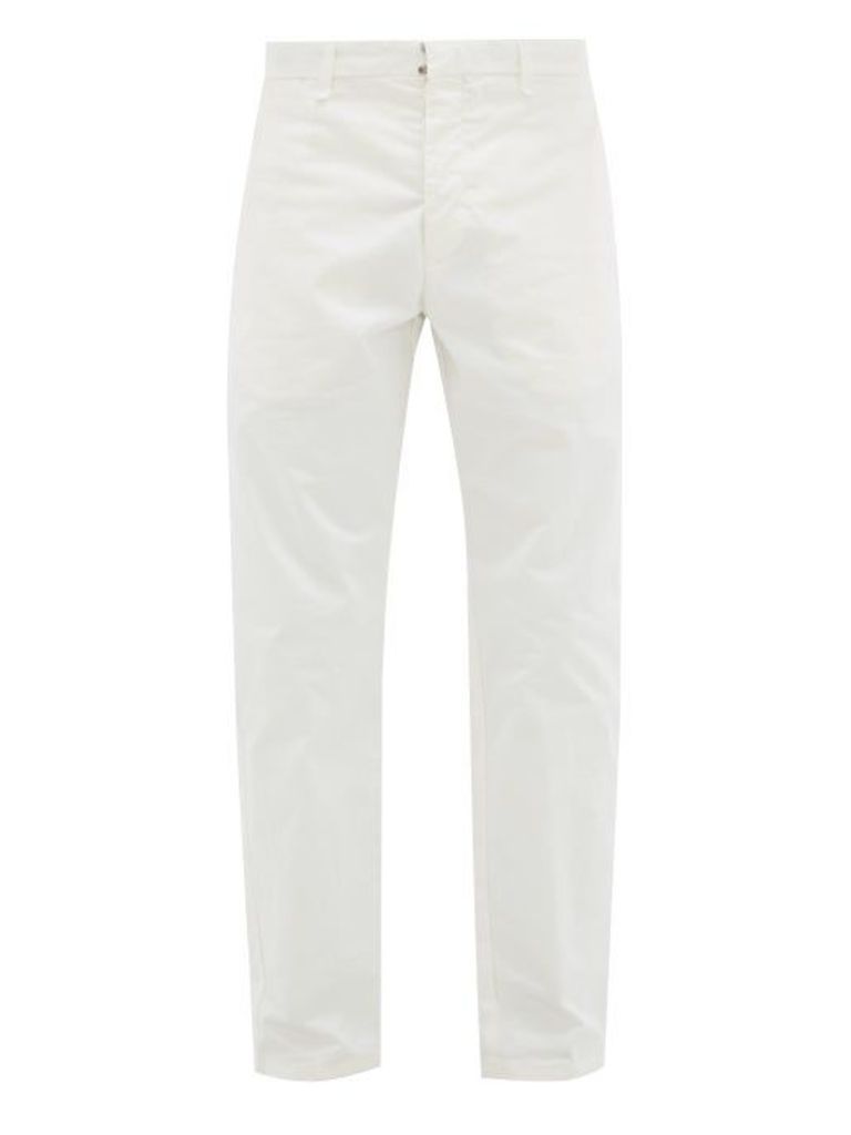 J.w. Brine - Austin 17 Drill Trousers - Mens - White