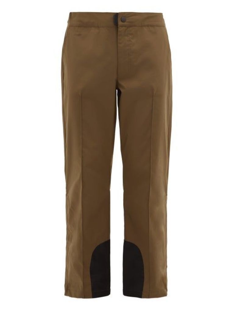 Acne Studios - Paxton Side-zip Straight-leg Trousers - Mens - Khaki