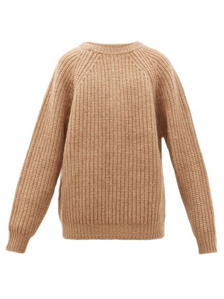 Marni - Oversized Ribbed-virgin Wool Sweater - Mens - Brown