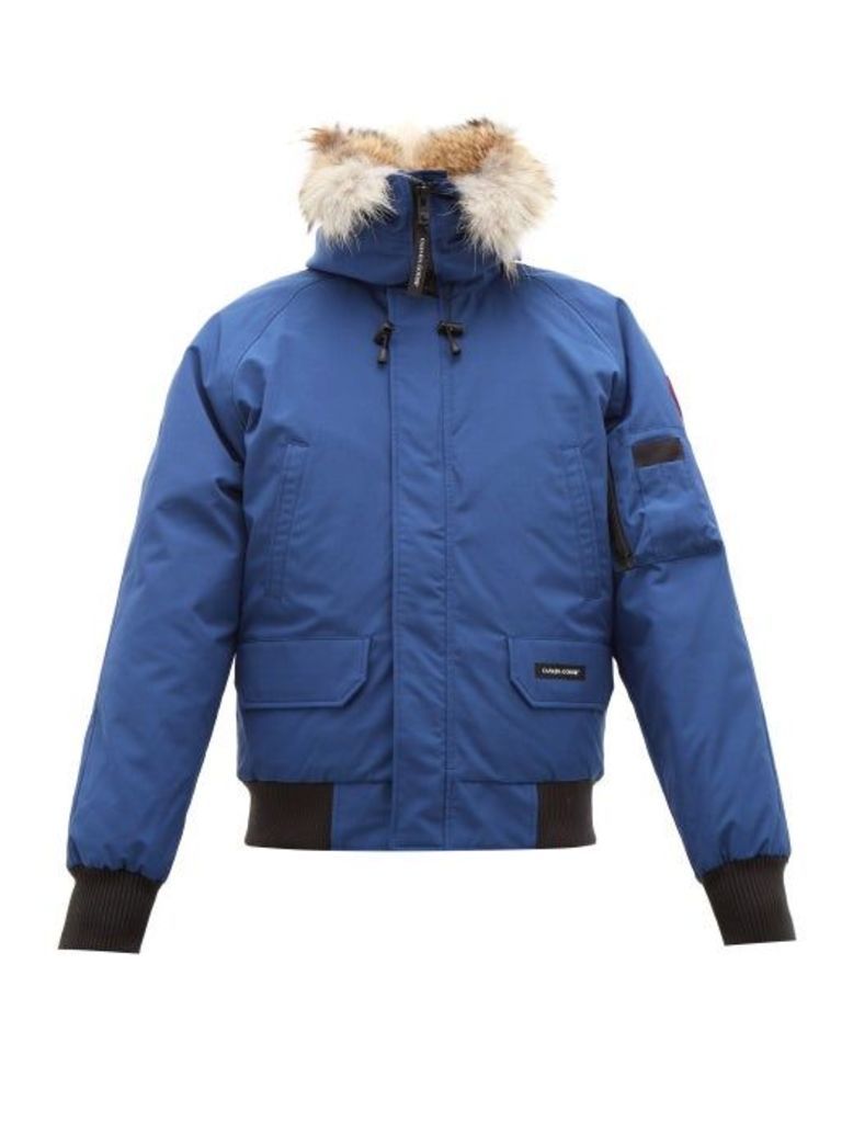 Canada Goose - Chilliwack Down Filled Hooded Coat - Mens - Dark Blue