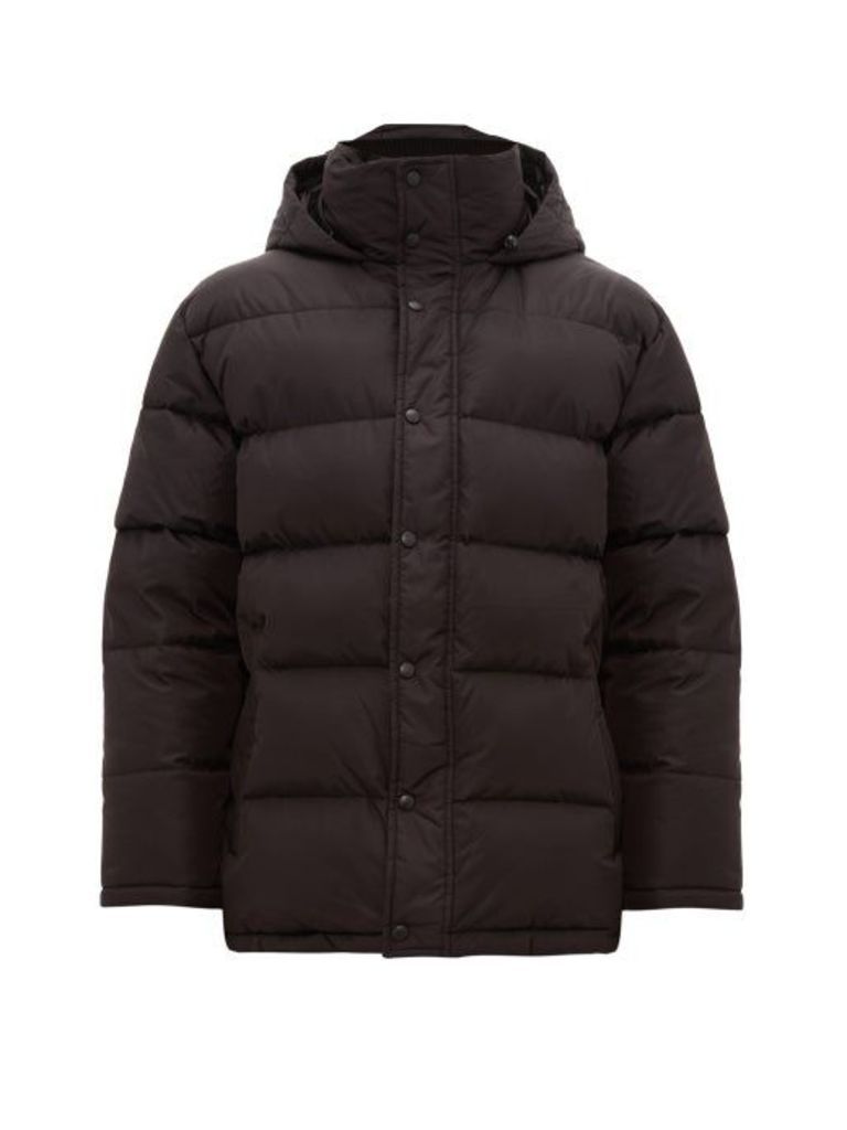 Wardrobe. nyc - Hooded Quilted-down Jacket - Mens - Black