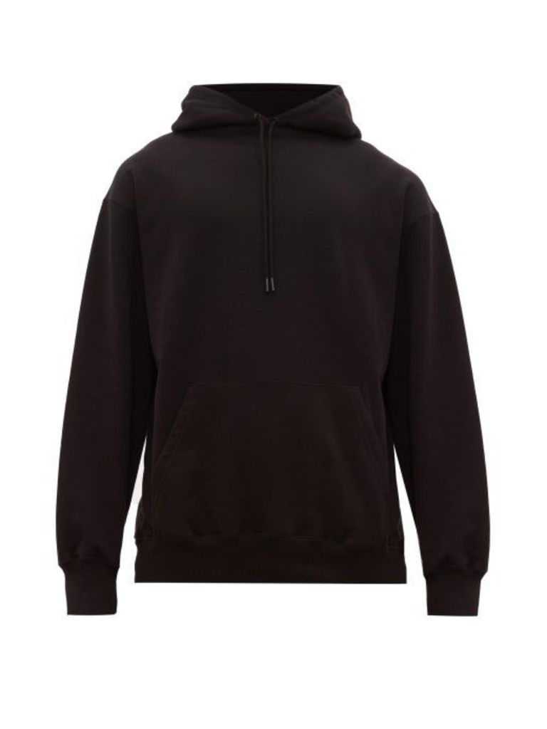 Wardrobe. nyc - Oversized Hooded Cotton Jersey Sweatshirt - Mens - Black
